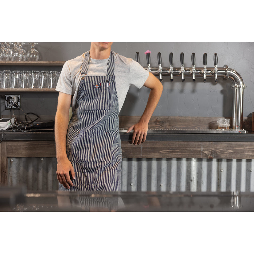 Hickory Stripe Canvas Apron