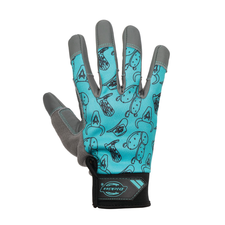 Women's Lawn and Garden Work Gloves, Teal