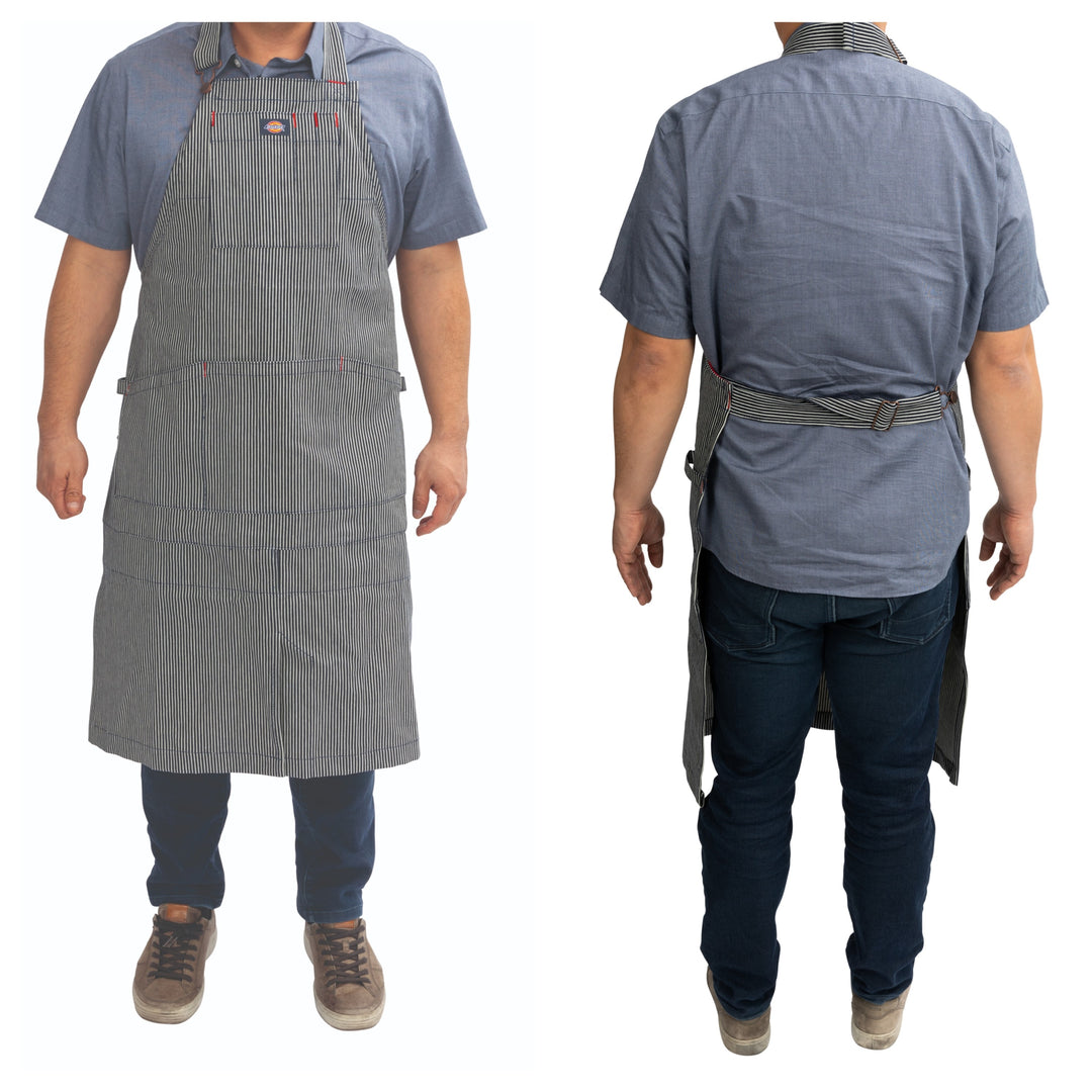 Hickory Stripe Canvas Apron