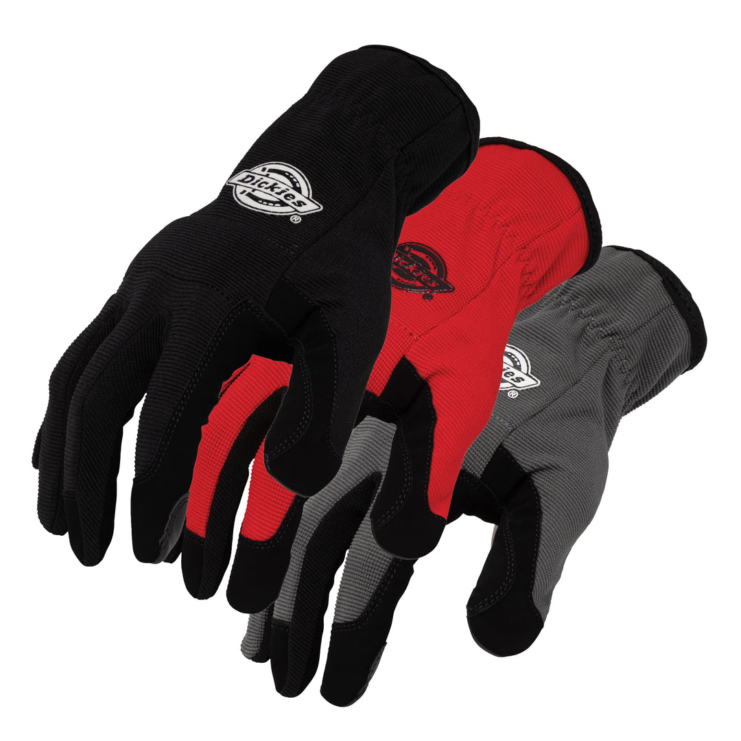 Touchscreen Compatible Multi-Purpose Work Gloves, 3-Pack