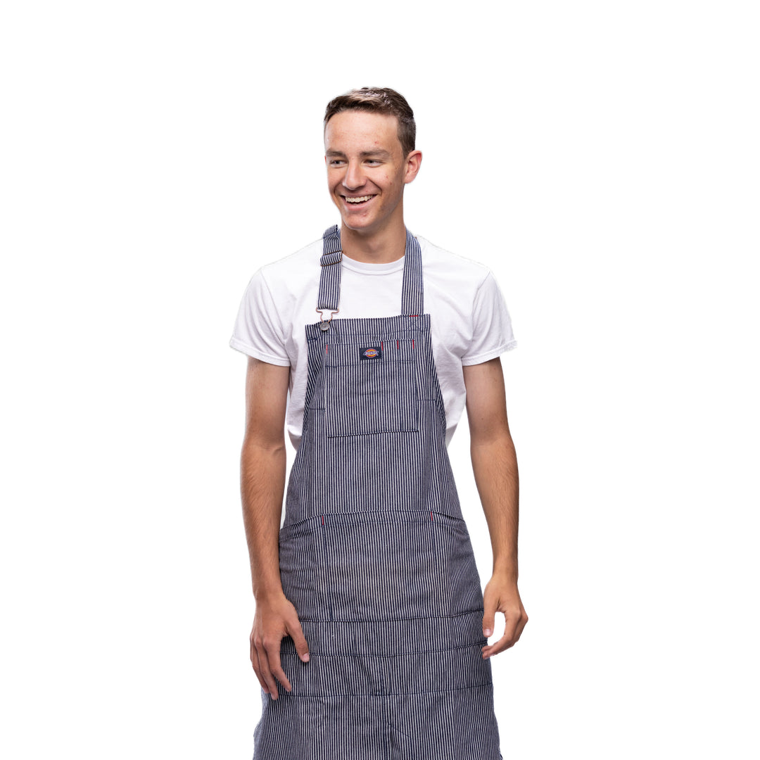 Hickory Stripe Canvas Apron