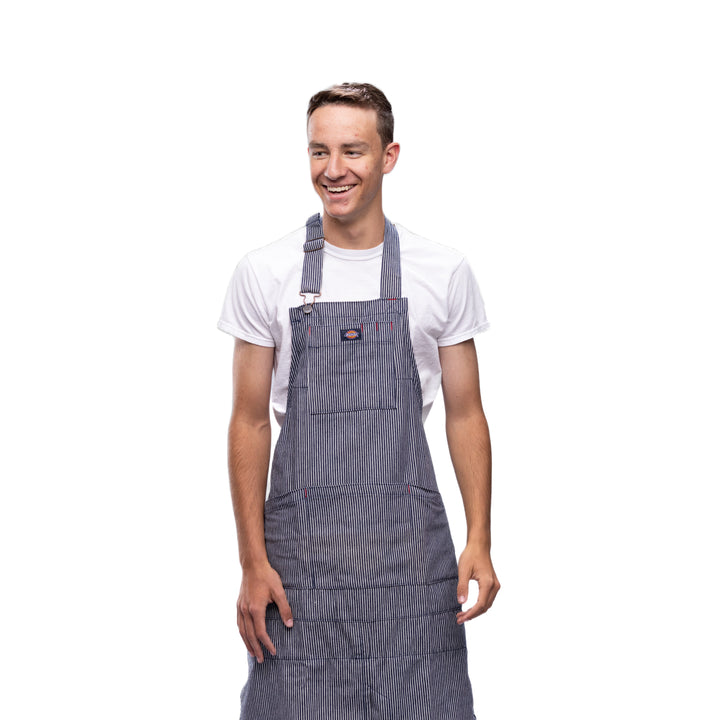 Hickory Stripe Canvas Apron