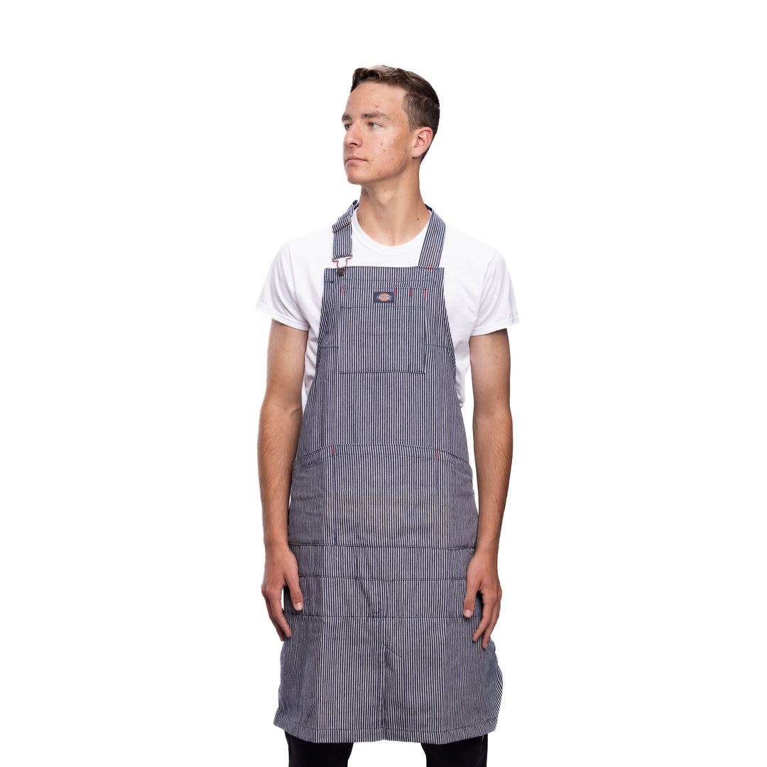 Hickory Stripe Canvas Apron