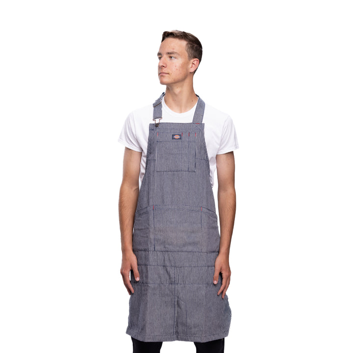 Hickory Stripe Canvas Apron