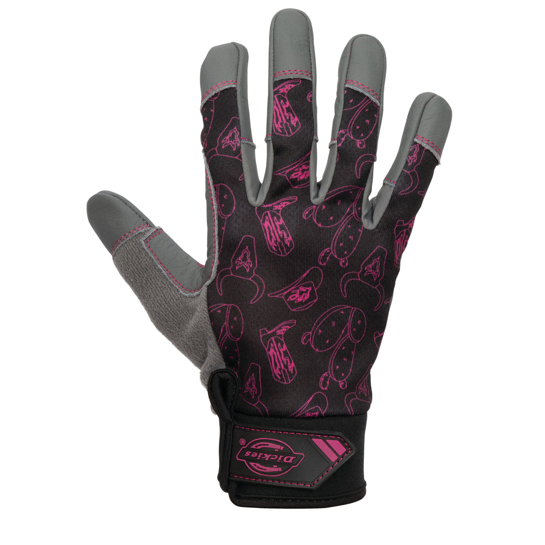 Women's Lawn and Garden Work Gloves, Black