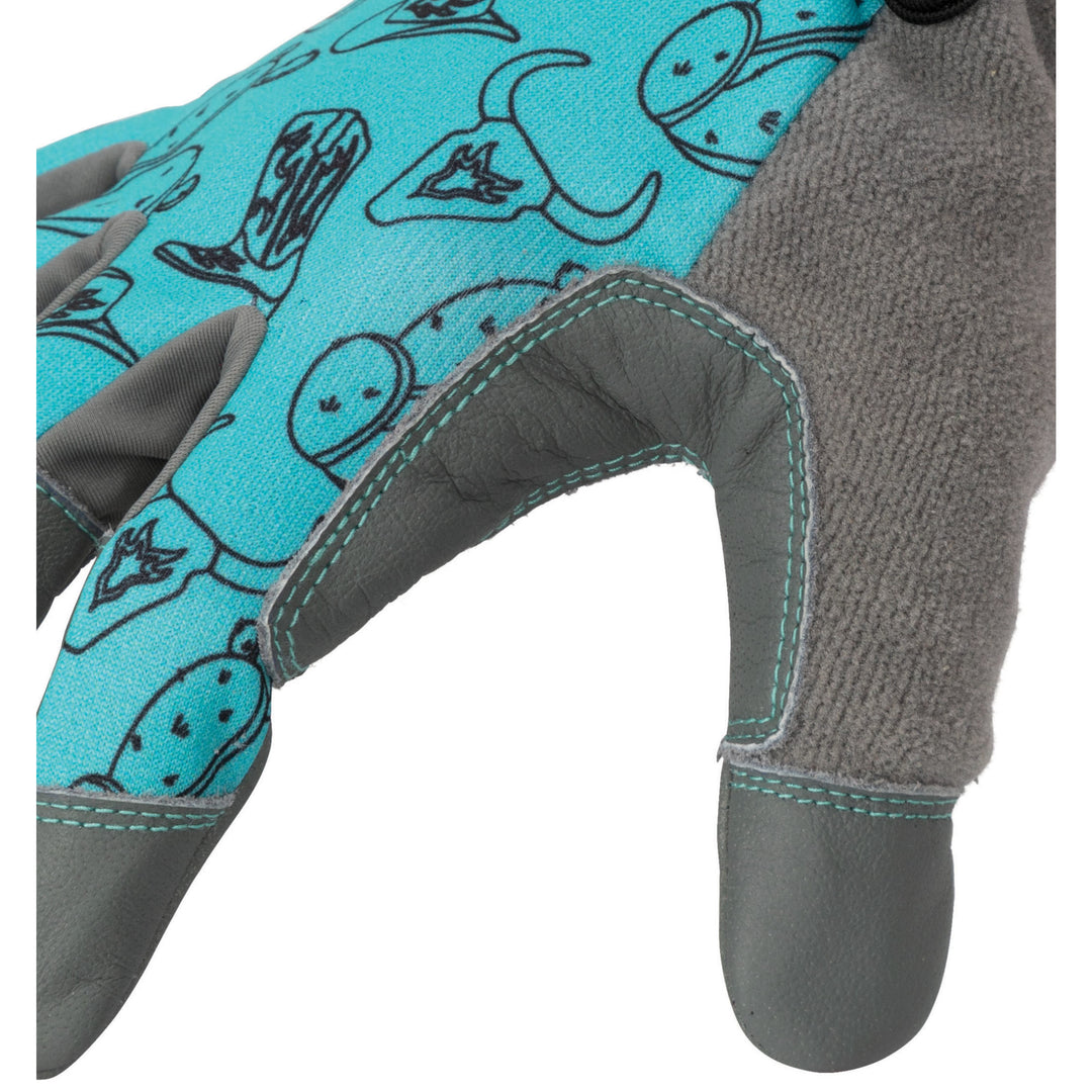 Women's Lawn and Garden Work Gloves, Teal