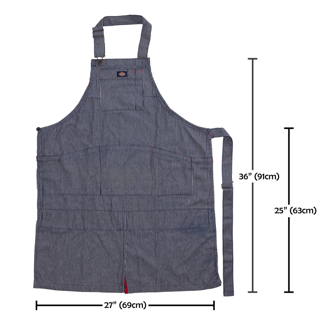 Hickory Stripe Canvas Apron