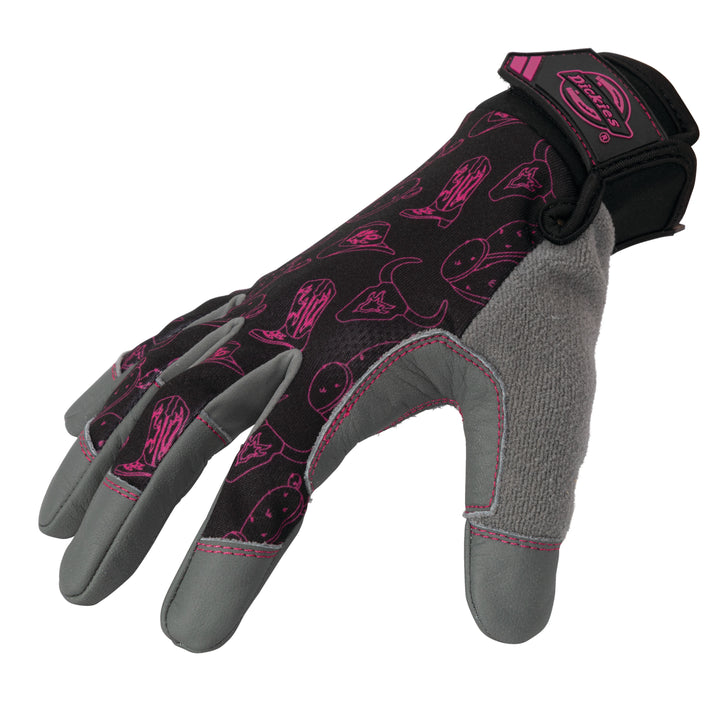 Women's Lawn and Garden Work Gloves, Black