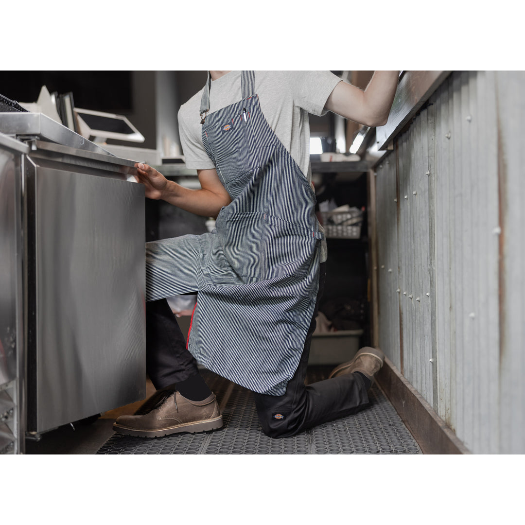 Hickory Stripe Canvas Apron