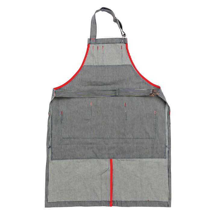 Hickory Stripe Canvas Apron