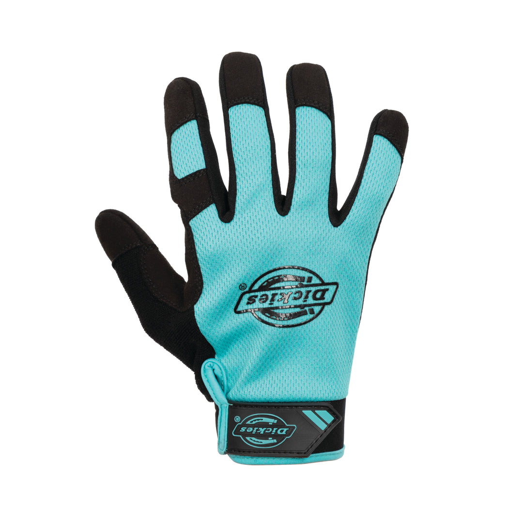 Women's Touchscreen Mechanic's Gloves, Teal