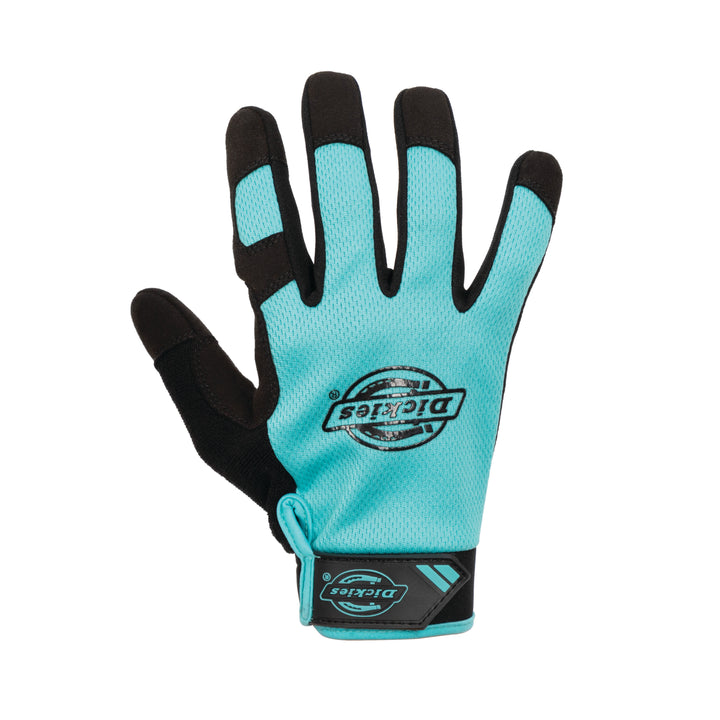 Women's Touchscreen Mechanic's Gloves, Teal