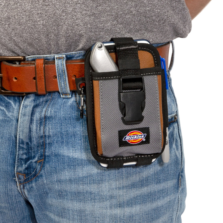 2-Compartment Large Phone and Tool Pouch