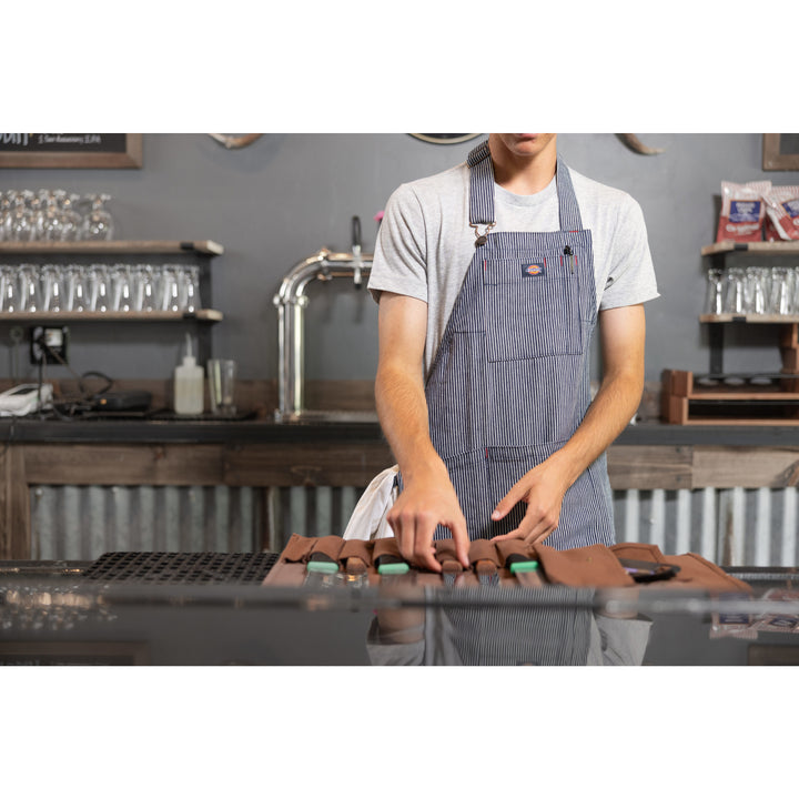 Hickory Stripe Canvas Apron