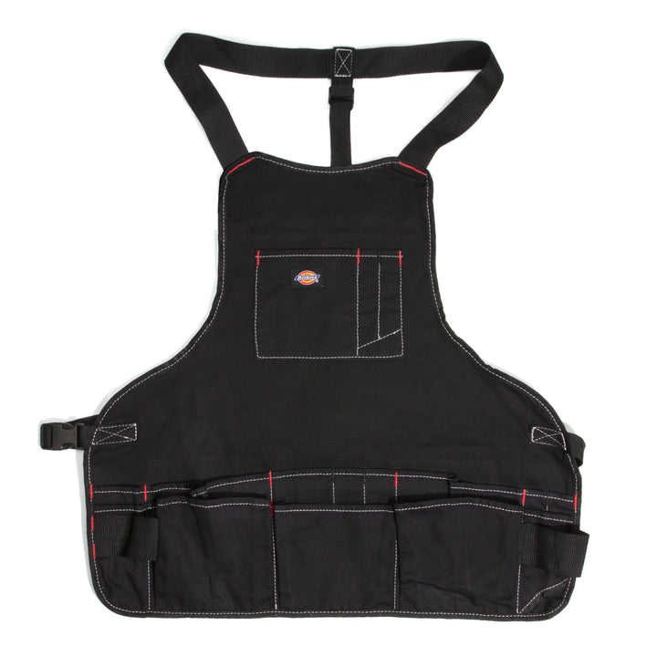 16-Pocket Bib Apron with Quick Release Buckle