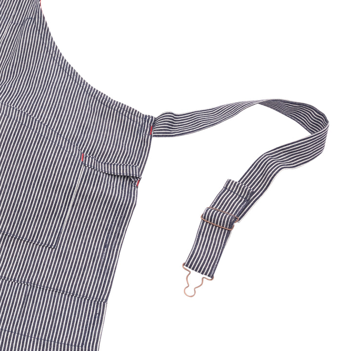 Hickory Stripe Canvas Apron